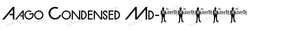 Aago Condensed Md字体转换